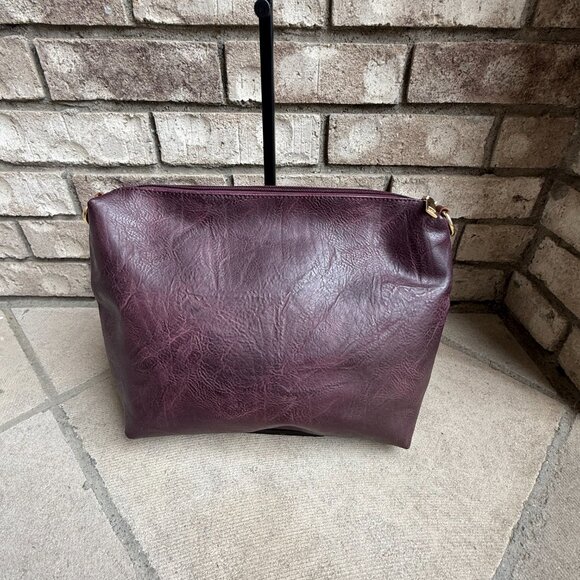 EMPIRE 3 PC TOTE CROSSBODY WRISTLET SET WOMEN'S BAG BurgundyTravel Vacation - Picture 12 of 16